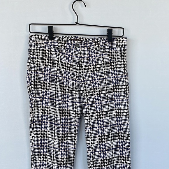 NWOT McLaughlin Plaid Stretchy Pants Size 2 - Picture 5 of 16
